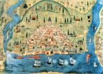 MATRAKDJI｜イスタンブール（コンスタンティノープル）のガラタの景観図