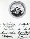 ｜ペンシルバニア州の紋章と代表者のサイン