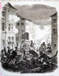｜ベルリンにおける市民軍と正規軍との市街戦、1848年3月18日〜19日