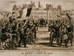 ｜市庁舎に集まる人々、1848年2月24日（臨時政府の任命）
