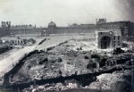 ｜改造中のルーヴル宮殿付近、1852年
