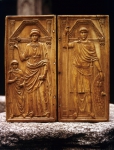 ｜スティリコと妻セレナ（テオドシウス1世の姪）と息子エウケリルス
