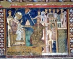 ｜法王サン・シルヴェストウルスにローマの町を贈るコンスタンティヌス大帝