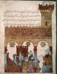 AL-WASITI Yahya Ibn Mahmud｜バスラのモスクで対話するアブ・ザイド