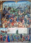 ｜マンスーラの戦いで捕えられる聖王ルイ9世、1250年4月5日