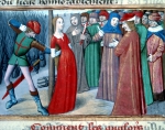 ｜ジャンヌ・ダルクの処刑、1431年5月30日の朝、ルーアン古市場にて