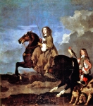 BOURDON Sebastien｜馬に乗るスウェーデン女王クリスティーナ