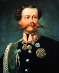 INDUNO Girolamo｜サヴォイア公爵ヴィットリオ・エマヌエーレ2世