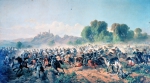 BAUDUC Felice Cerruti｜ジェノヴァ軍とサヴォイア軍連合騎兵隊のヴォルタ・マントヴァーナの突撃、1848年4月