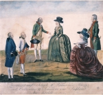 ｜オーストリア王ヨーゼフ2世とロシアの女皇エカチェリーナのドニエプルに於ける会見、1787年5月18日
