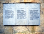 ｜マウトハウゼン強制収容所の採石場の碑板
