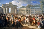 MEYNIER Charles｜ナポレオンのベルリン入城、1806年10月27日
