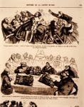 DORE Gustave｜農奴の束をかけて賭博をしているロシアの地主達（下段）