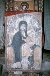 ｜デブル・ベルハン・セラシエ教会のフレスコ「聖母子」