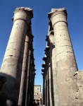｜ルクソール神殿、アメンホテプ3世の大列柱廊と大塔門