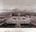 ｜パリのコンコルド広場、1839年パリ