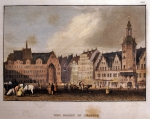 ｜ライプツィヒのマルクト広場、1840年