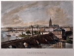 ｜フランクフルトとマイン川、1890年