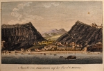 ｜セント・ヘレナ島のジェームス・タウン、1810年