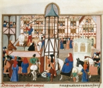 FROISSART Jean｜パリの町での強盗の処刑、14世紀