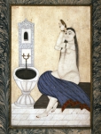 BUHERI Abdullah｜浴場で沐浴する女性