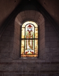 ｜アウグスブルク大聖堂のステンドグラス「予言者オセア」