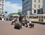 ｜ゼーゲ通りの「豚飼いの像」