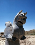 ｜ペルセポリス遺跡、双頭の鷲の柱頭