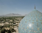 ｜マスジェデ・シャー（イマーム・モスク）のドームと町