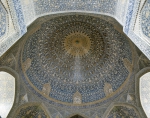 ｜マスジェデ・シャー（イマーム・モスク）、礼拝堂天井ドーム