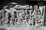 ｜プランバナン寺院、チャンディ・ロロ・ジョングランの壁面浮彫り
