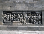 ｜ボロブドゥール遺跡、南東側の浮彫り