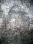 ｜アジャンター石窟寺院、第26窟「仏座像」
