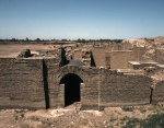 ｜バビロン遺跡、南王宮の城壁
