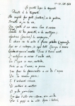 ｜レオパルディの有名な詩「嵐のあとの静寂」の自筆原稿
