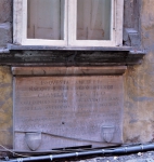 ｜ジャンバッティスタ・ヴィーコの生家に掲げられる記念銘板