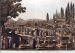 FERRARIO Giulio｜コンスタンティノープル近くの共同墓地
