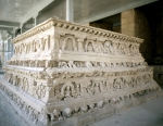 ｜タキシラ遺跡、ジョーリヤーン僧院の浮彫り