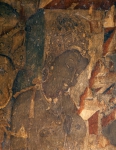 ｜アジャンタ第19仏教窟の壁画