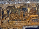 ｜アジャンタ第１仏教窟の壁画