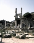 ｜エフェソス遺跡、ドミティアヌス神殿と胸壁