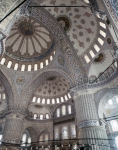 AGA Sedefhar Mehmet｜スルタンアフメト・モスク（ブルーモスク）の中央ドーム内部