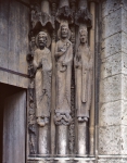 ｜シャルトル大聖堂の西正面扉口「王の扉口」