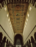 ｜聖ミカエル聖堂の身廊内部と天井画
