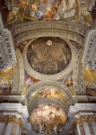 GRASSI Orazio｜サンティニャーツィオ・ディ・ロヨラ聖堂の穹窿