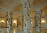 HILDEBRANDT Johann Lucas von｜ベルヴェデーレ宮殿「入口広間（人像柱アトラス）」