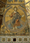 FRANCESCANO Jacopo｜サン・ジョヴァンニ洗礼堂のクーポラのモザイク「最後の審判の救世主キリスト」