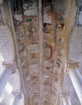 ｜サン＝サヴァン・シュル・ガルタンプ修道院教会の身廊穹窿フレスコ