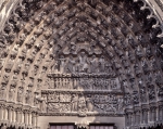 LUZARCHES Robert de｜ノートルダム大聖堂 (アミアン)の西正面扉口のティンパヌム「最後の審判」