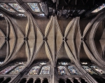 ｜ノートルダム大聖堂 (シャルトル)の身廊高窓と4分助骨穹窿